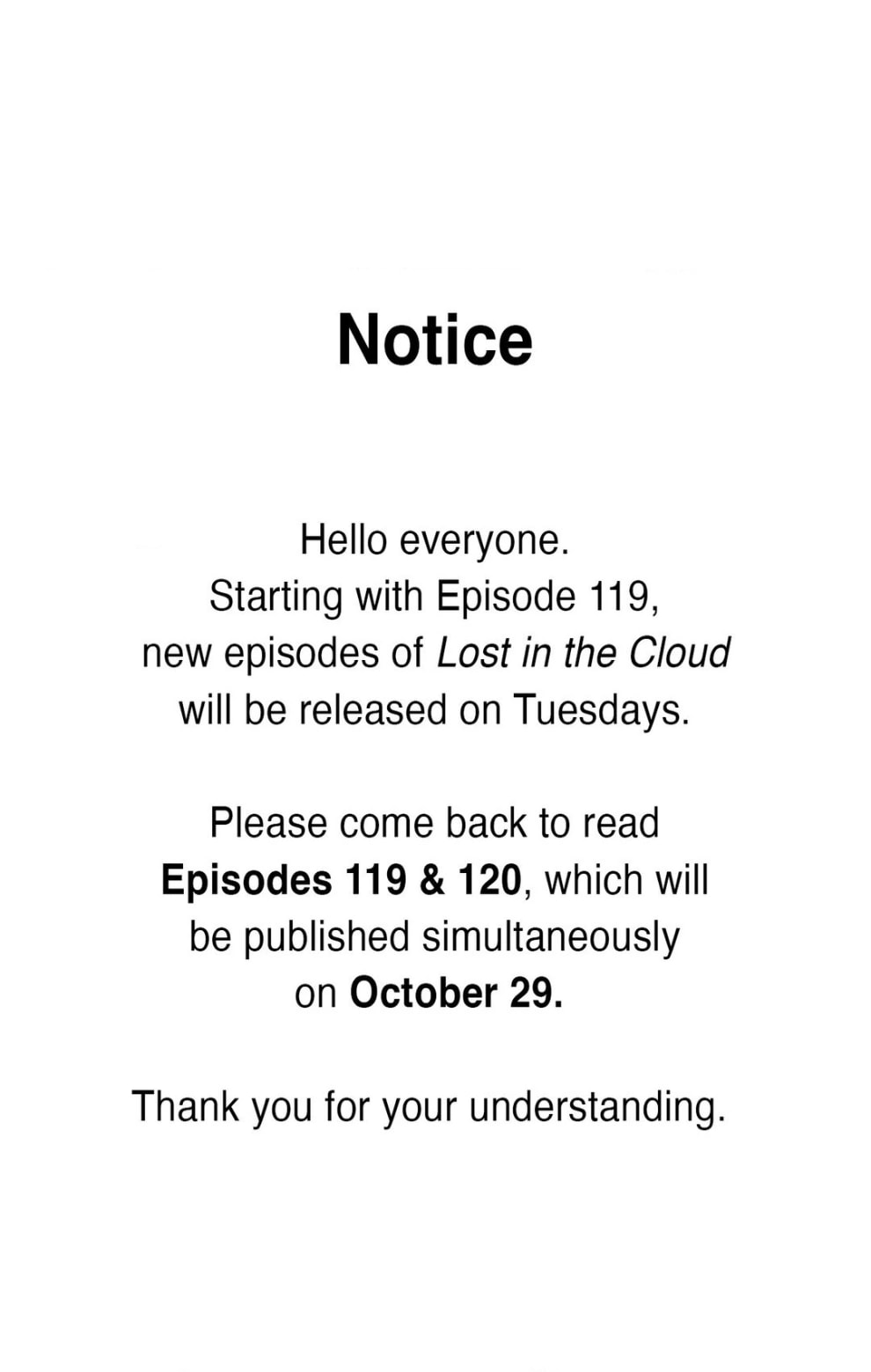 Lost in the Cloud, Chapter 118.5 image 1